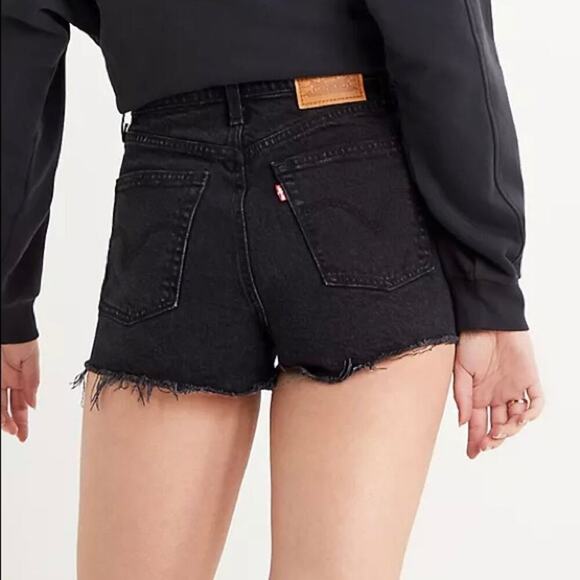 Levi's® Premium RIBCAGE WOMEN'S SHORTS SZ 25/0 - Picture 2 of 9